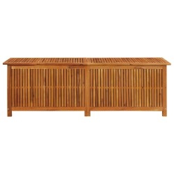 Boîte de rangement de jardin 175x50x58 cm Bois d'acacia solide 568898568898