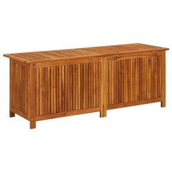 Boîte de rangement de jardin 150x50x58 cm Bois d'acacia solide 568900568900