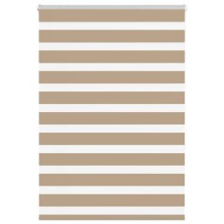 Store zèbre marron sable largeur du tissu 110,9 cm polyester 568903568903