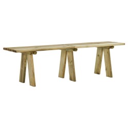 Banc de jardin 160 cm bois de pin massif imprégné 568905568905