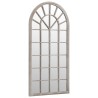 Miroir de jardin Sable 90x45 cm Fer pour utilisation extérieure 568910568910