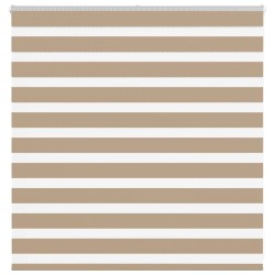 Store zèbre marron sable largeur du tissu 145,9 cm polyester 568927568927