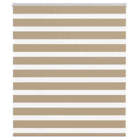 Store zèbre marron sable largeur du tissu 115,9 cm polyester 568928568928