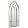 Miroir de jardin Sable 100x45cm Fer pour utilisation extérieure 568932568932