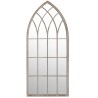 Miroir de jardin Sable 100x45cm Fer pour utilisation extérieure 568932568932