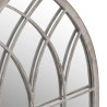 Miroir de jardin Sable 100x45cm Fer pour utilisation extérieure 568932568932