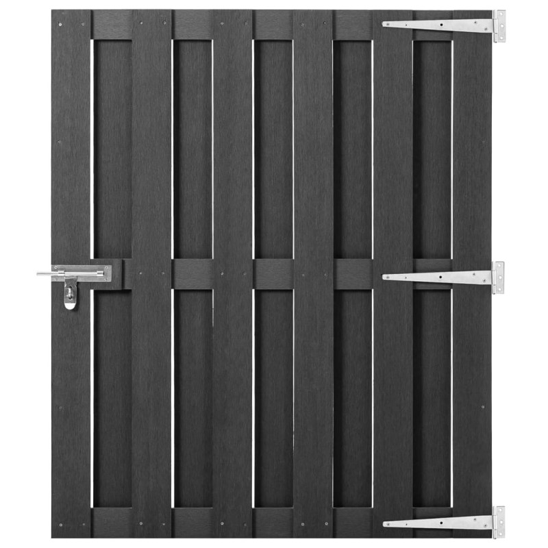Portillon WPC 100x112 cm Gris 568935568935
