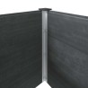 Lit surélevé de jardin 200x50x91 cm WPC Gris 568938568938