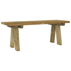 Banc de jardin 110 cm bois de pin massif imprégné 568939568939