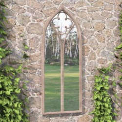 Miroir de jardin Sable 100x45cm Fer pour utilisation extérieure 568940568940