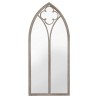 Miroir de jardin Sable 100x45cm Fer pour utilisation extérieure 568940568940