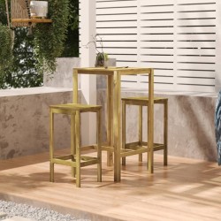 Table de bar 60x60x110 cm Bois de pin imprégné 568941568941