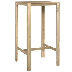 Table de bar 60x60x110 cm Bois de pin imprégné 568941568941