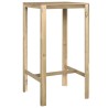 Table de bar 60x60x110 cm Bois de pin imprégné 568941568941