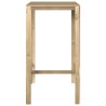 Table de bar 60x60x110 cm Bois de pin imprégné 568941568941