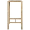 Table de bar 60x60x110 cm Bois de pin imprégné 568941568941