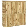 Abri à outils de jardin 163x50x171 cm Bois de pin solide 568943568943