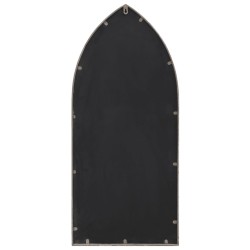 Miroir de jardin Sable 70x30 cm Fer pour utilisation extérieure 568956568956