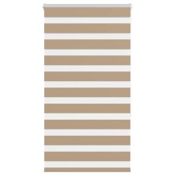 Store zèbre marron sable largeur du tissu 70,9 cm polyester 568963568963
