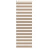 Store zèbre marron sable largeur du tissu 80,9 cm polyester 568968568968