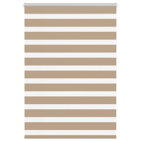 Store zèbre marron sable largeur du tissu 100,9cm polyester 568981568981