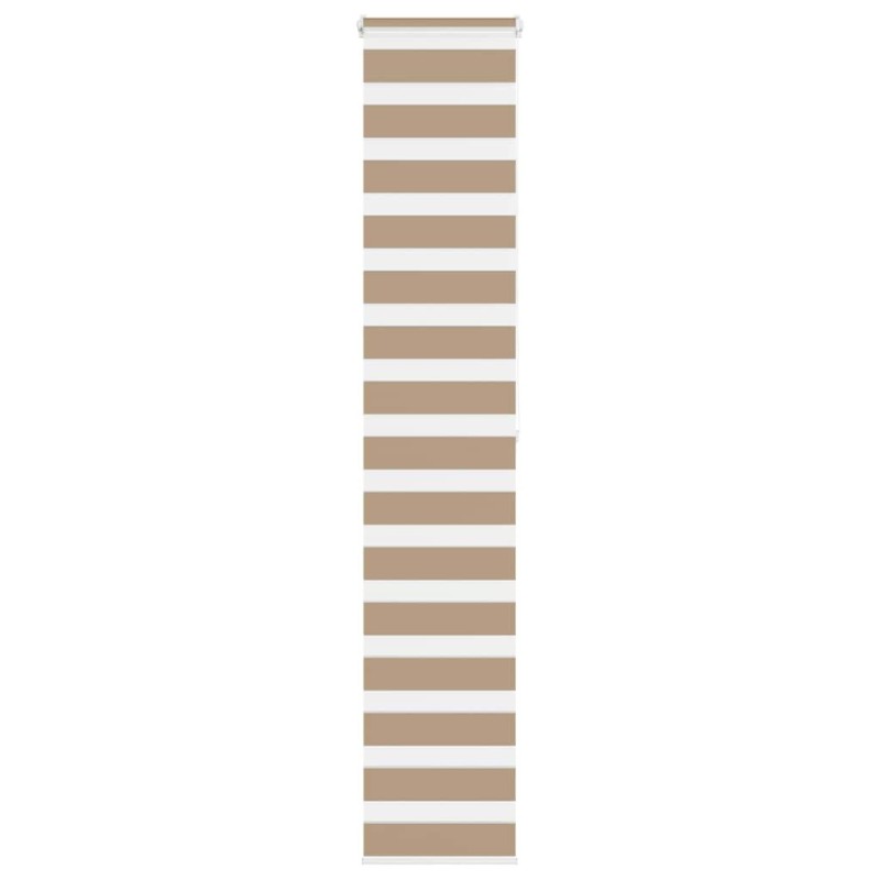 Store zèbre marron sable largeur du tissu 35,9 cm polyester 568990568990