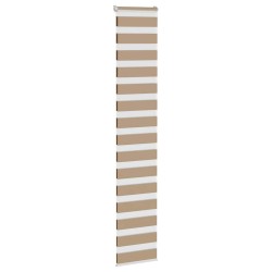 Store zèbre marron sable largeur du tissu 35,9 cm polyester 568990568990