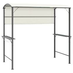 Belvédère avec toit 220x110x200 cm Crème 568995568995