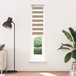 Store zèbre marron sable largeur du tissu 40,9 cm polyester 568998568998