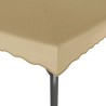 Chapiteau Taupe 3x3 m Aluminium et acier 569002569002