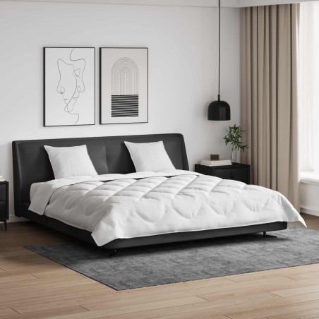 Duvet toutes saisons avec oreiller 3 pcs Blanc Microfibre 569078569078