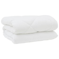 Duvet d'hiver avec oreiller 3 pcs Blanc Microfibre 569164569164
