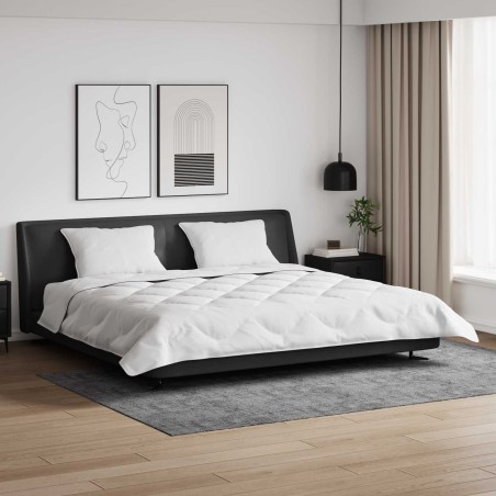 Duvet d'hiver avec oreiller 3 pcs Blanc Microfibre 569188569188