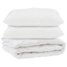 Couette avec oreiller 3 pcs Blanc Microfibre 569244569244