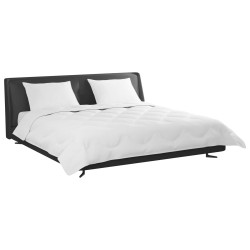 Couette avec oreiller 3 pcs Blanc Microfibre 569252569252