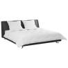 Duvet d'été simple avec oreiller 3 pcs Blanc Microfibre 569333569333