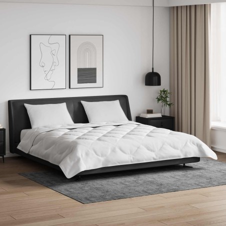 Couette avec oreiller 3 pcs Blanc Microfibre 569365569365