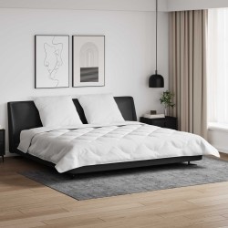 Duvet d'hiver avec oreiller 3 pcs Blanc Microfibre 569415569415