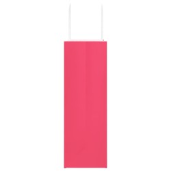 Sacs en papier 50 pcs avec poignées rose 26x12x35 cm 569484569484