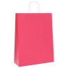 Sacs en papier 250 pcs avec poignées rose 32x12x42 cm 569485569485