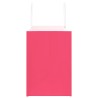 Sacs en papier 250 pcs avec poignées rose 32x17x25 cm 569486569486