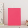 Sacs en papier 250 pcs avec poignées rose 32x17x44 cm 569487569487