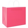 Sacs en papier 250 pcs avec poignées rose 32x22x28 cm 569489569489