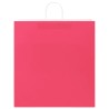 Sacs en papier 250 pcs avec poignées rose 45x17x48 cm 569490569490