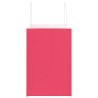 Sacs en papier 250 pcs avec poignées rose 54x15x49 cm 569491569491