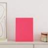 Sacs en papier 250 pcs avec poignées rose 26x12x35 cm 569495569495