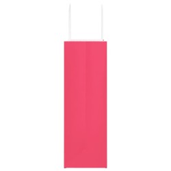 Sacs en papier 250 pcs avec poignées rose 26x12x35 cm 569495569495