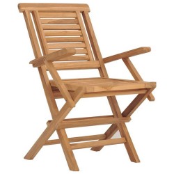 Ensemble à manger de jardin 5 pcs Bois de teck massif 569496569496