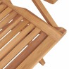 Ensemble à manger de jardin 5 pcs Bois de teck massif 569496569496