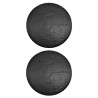Housses pour meubles de jardin 2 pcs 10 œillets Ø260x90 cm rond 569506569506
